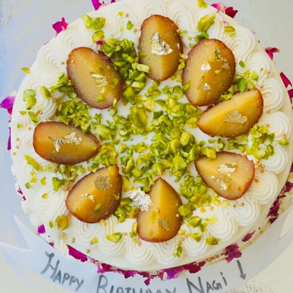 Gulab Jamun Cake