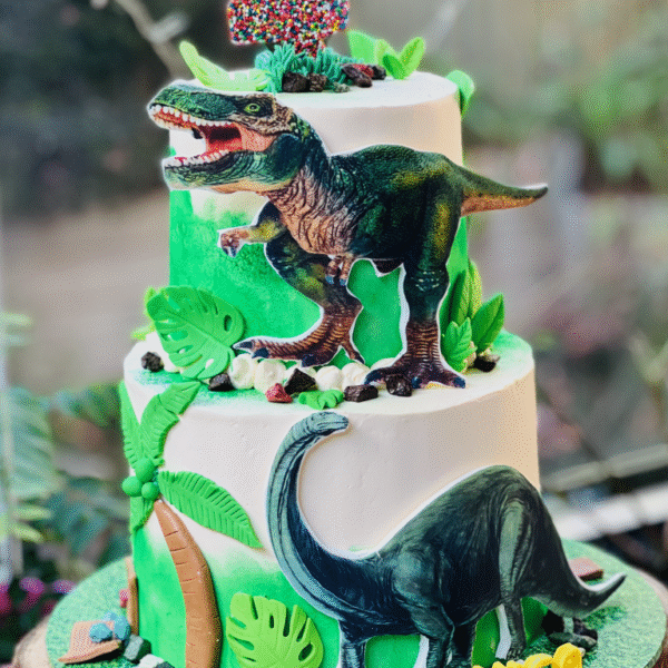 Jurassic World Theme Cake