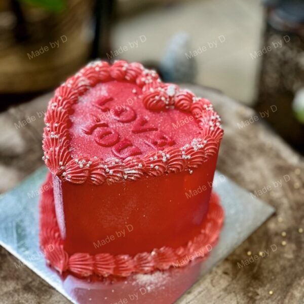 Mini Heart Cake