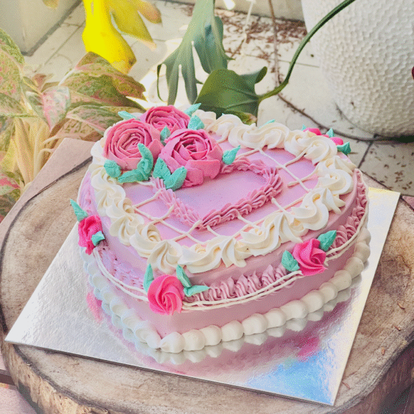 Pink Vintage Cake